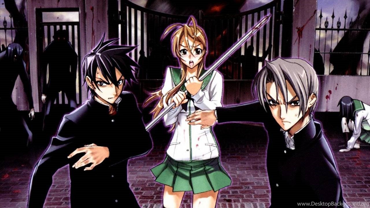 Highschool of the dead manga